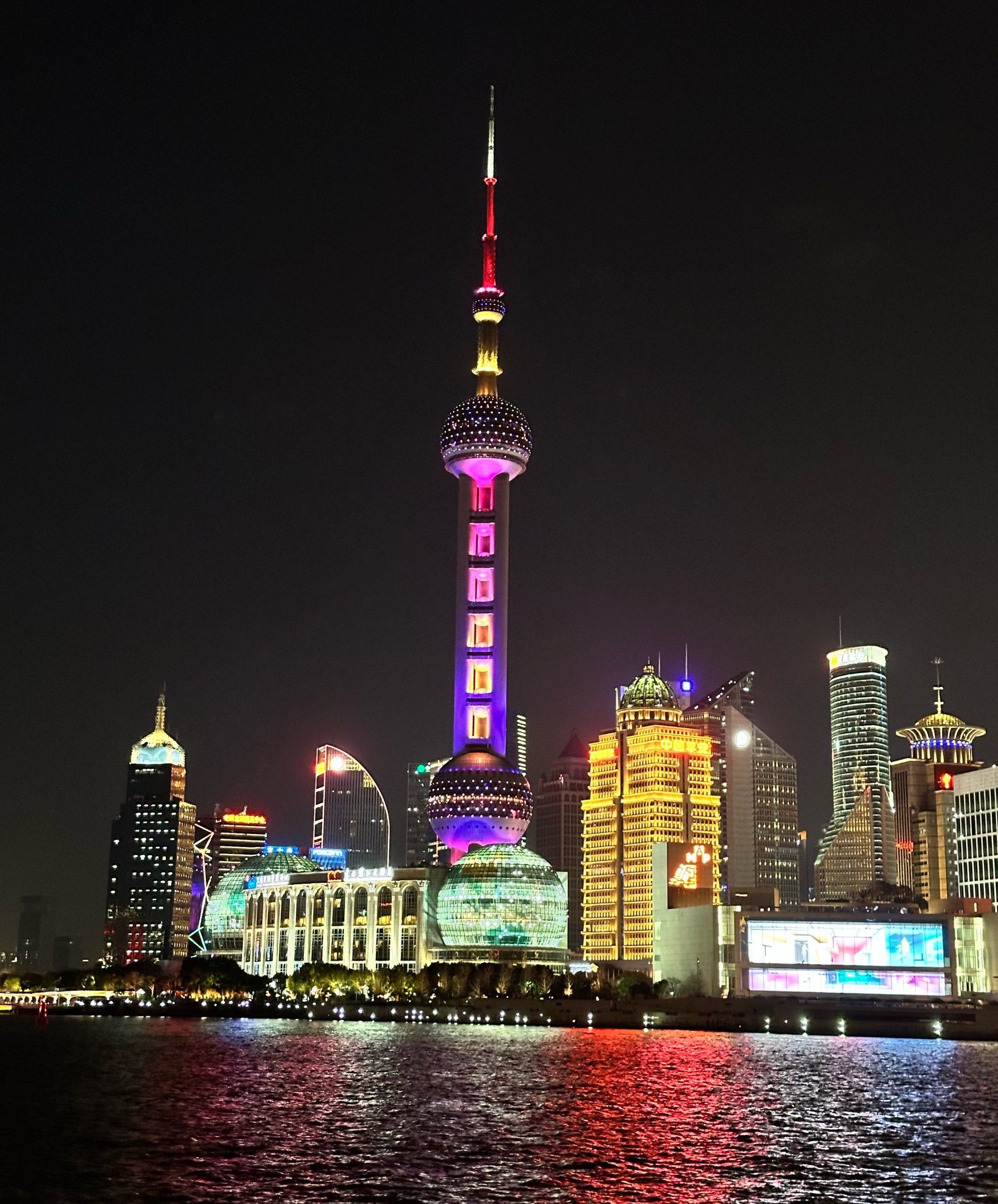 上海东方明珠塔 城市地标 爱上海